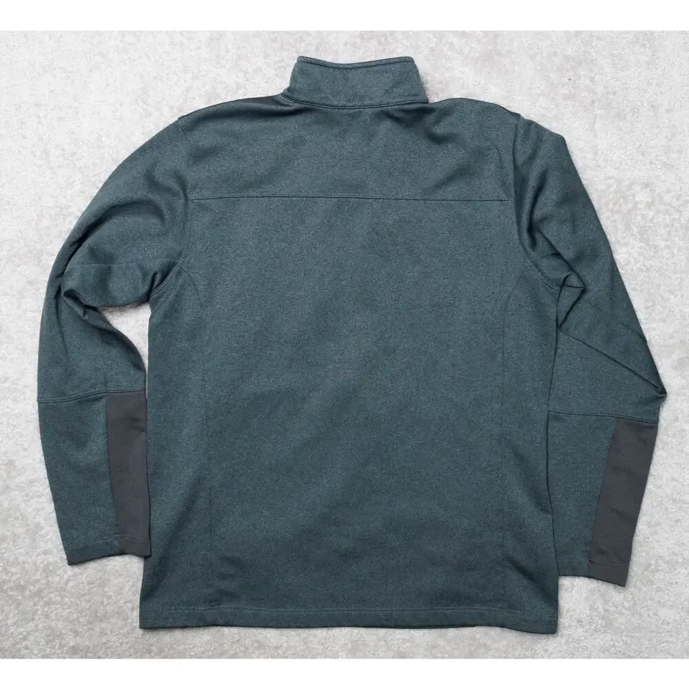 The North Face Canyonlands Half Zip Green Pullover Jacket Mens Size L